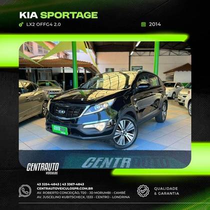 KIA SPORTAGE 2.0 LX 4X2 16V FLEX 4P AUTOMÁTICO KIA SPORTAGE 2.0 LX 4X2 16V FLEX 4P AUTOMÁTICO